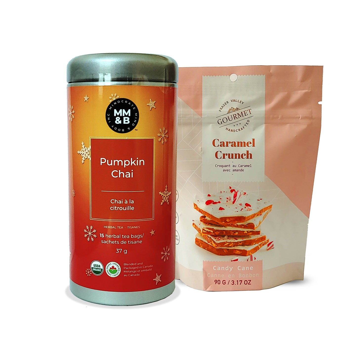 The Gourmet Winter Treat: Spiced Tea & Candy Cane Crunch