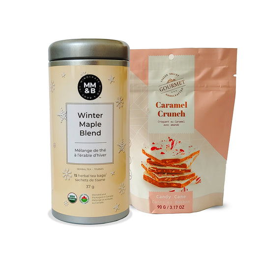 The Winter Calm & Peppermint Crunch Gift Set